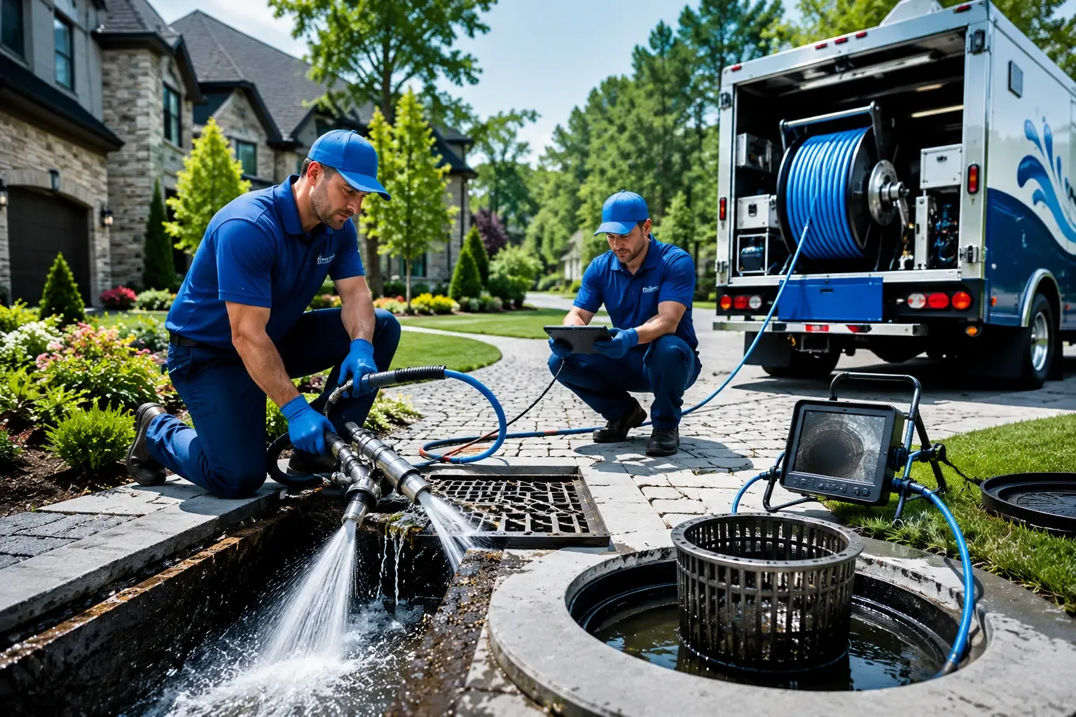 Local outdoor drain cleaning professionals in Hermitage, AR
