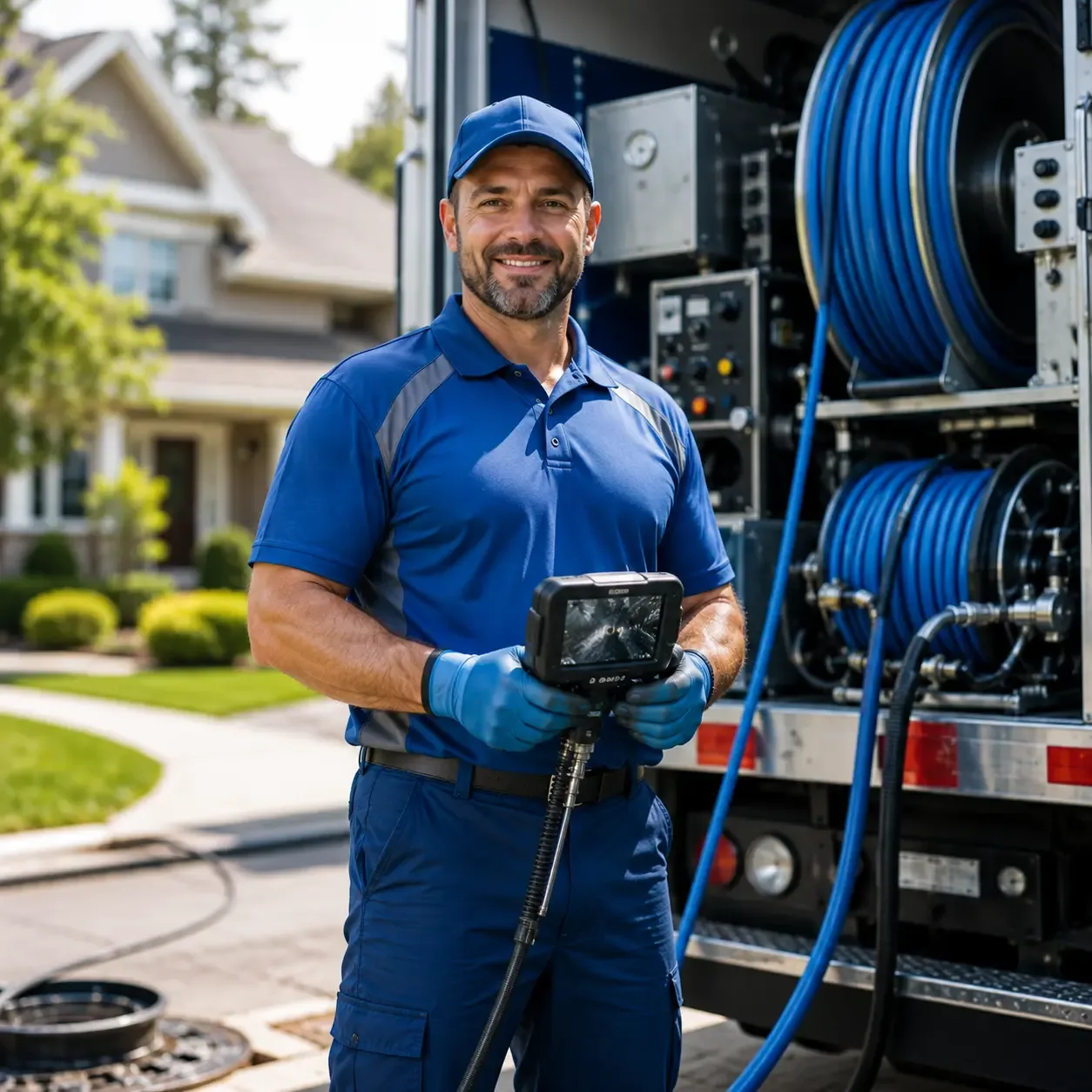 Local outdoor drain cleaning specialists in Hermitage, AR